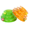 Pet Cat Crazy Ball Disk Interactive Toy | Trilaminar Amusement Plate - Pawsome Gadgets – Smart Accessories for Pets