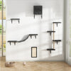 5-Pieces Wall-Mounted Shelves Cat Climber Set - Pawsome Gadgets – Smart Accessories for Pets