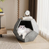 25.98 Inch Modern Pet Furniture, Including Cat Rack Side Table, Sofa Side Table, Flower Pot MDF Multifunctional Furniture, Cement Gray, Prohibited Platform Temu - Pawsome Gadgets – Smart Accessories for Pets