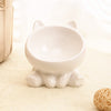 Ceramic Cat Bowl Cat Bowl Cat Food Bowl Neck Guard Oblique Mouth Dog Bowl Pet Bowl - Pawsome Gadgets – Smart Accessories for Pets