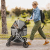 Dog Stroller 3 in 1 Pet Cat and Dog Walking Stroller Carrier - Pawsome Gadgets – Smart Accessories for Pets