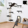 5-Pieces Wall-Mounted Shelves Cat Climber Set - Pawsome Gadgets – Smart Accessories for Pets