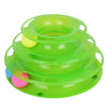 Pet Cat Crazy Ball Disk Interactive Toy | Trilaminar Amusement Plate - Pawsome Gadgets – Smart Accessories for Pets