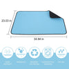 2 Pack Washable Dog Urine Pad – Waterproof Toilet Training Mat 2x - Pawsome Gadgets – Smart Accessories for Pets