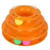Pet Cat Crazy Ball Disk Interactive Toy | Trilaminar Amusement Plate - Pawsome Gadgets – Smart Accessories for Pets