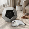 25.98 Inch Modern Pet Furniture, Including Cat Rack Side Table, Sofa Side Table, Flower Pot MDF Multifunctional Furniture, Cement Gray, Prohibited Platform Temu - Pawsome Gadgets – Smart Accessories for Pets