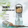 Dog Water Cup Drinking Food Garbage Bag Three-in-one Portable Small Multi-functional Pet Cups Pets Supplies - Pawsome Gadgets – Smart Accessories for Pets
