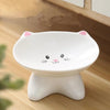 Ceramic Small Cat Face Shape Pet Food Bowl Cat Bowl Dog Bowl Universal And Easy To Clean - Pawsome Gadgets – Smart Accessories for Pets