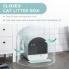 Cat Litter Box With Lid, Indoor Cat With Tray, Spoon, Strainer - Pawsome Gadgets – Smart Accessories for Pets