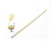 Handmade Wooden Cat Wand Toy – Interactive Teaser with Mouse & Scratch Board - Pawsome Gadgets – Smart Accessories for Pets