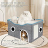 Super Wide Cat House Designed for Multi-Cat Households & Large Breeds - Pawsome Gadgets – Smart Accessories for Pets
