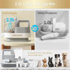 Pet Grooming Kit, 5 In 1 Dog Grooming Kit With 2 Suction Mode, Low Noise Dog Hair Remover, Dog Vacuums For Hair Cleaning For Shedding Small, Medium Pet For Dog Hair At Home - Pawsome Gadgets – Smart Accessories for Pets