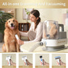 Pet Grooming Kit, 5 In 1 Dog Grooming Kit With 2 Suction Mode, Low Noise Dog Hair Remover, Dog Vacuums For Hair Cleaning For Shedding Small, Medium Pet For Dog Hair At Home - Pawsome Gadgets – Smart Accessories for Pets