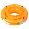 Pet Cat Crazy Ball Disk Interactive Toy | Trilaminar Amusement Plate - Pawsome Gadgets – Smart Accessories for Pets