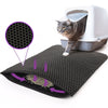 Kitty Cat Litter Mat Trapping Honeycomb Double Layer Design Waterproof Double Layer Litter Pad EVA Cat Litter Pad Waterproof Non-slip Sand Basin Filter Kitten Dog Washable Mattress - Pawsome Gadgets – Smart Accessories for Pets