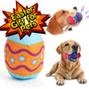 Easter Egg Toys For Pet GREEN And RED Interactive Dog Egg Toy Short-Term Play Design For Aggressive Chewers, Chew Toy With Sounds Modules Squeaky Dog Toy For Small And Medium Dogs, H - Pawsome Gadgets – Smart Accessories for Pets